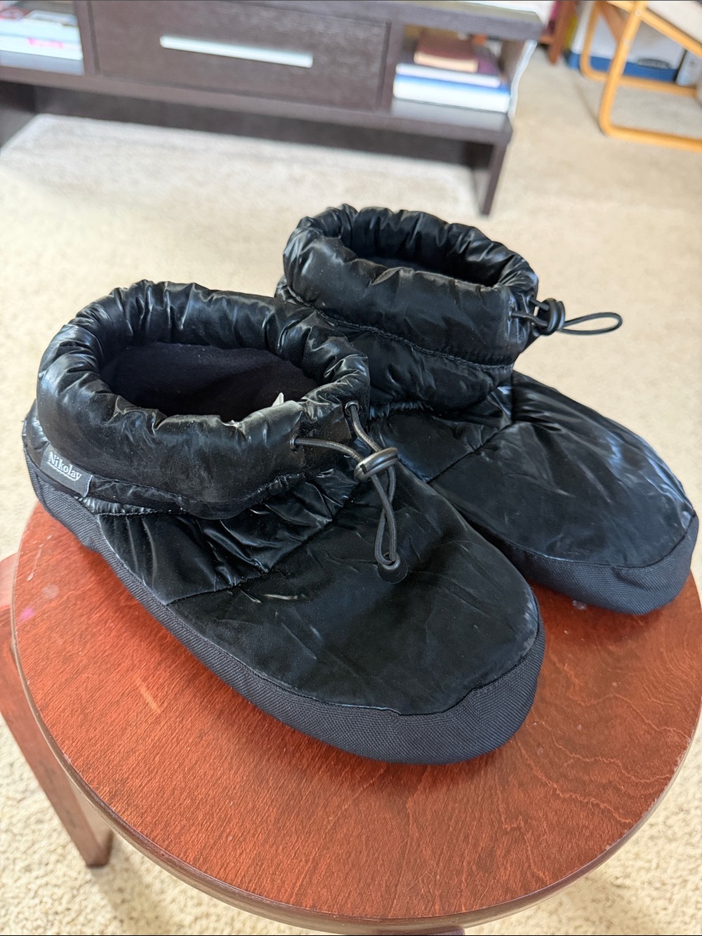 Nikolay low cut dance booties, warm up booties